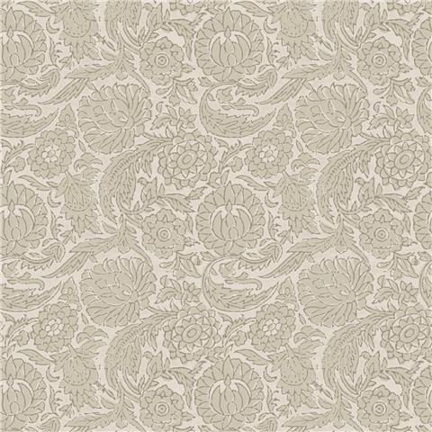NEXT Floral Woodblock Wallpaper 146881 Linen
