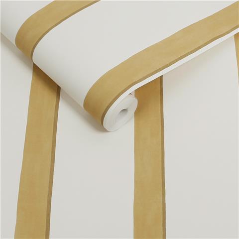 NEXT Painted Stripe Wallpaper 146888 Ochre