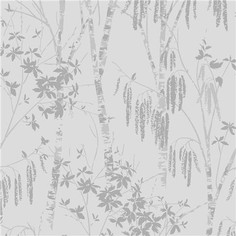Next Luxe Wallpaper Fiorire 146902 Gilver/Grey