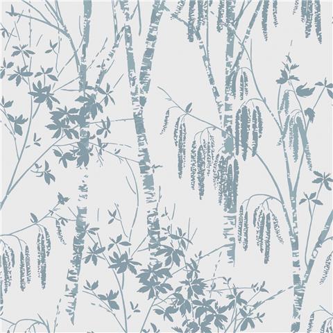 Next Luxe Wallpaper Fiorire 146904 Cornflower Blue