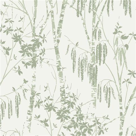 Next Luxe Wallpaper Fiorire 146905 Sage Green