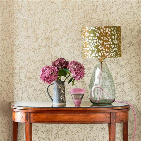 Clarissa Hulse Gypsophia Wallpaper 146993 Vanilia/Pewter