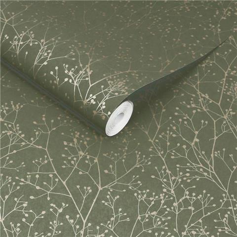 Clarissa Hulse Gypsophia Wallpaper 146994 Lichen/Pewter