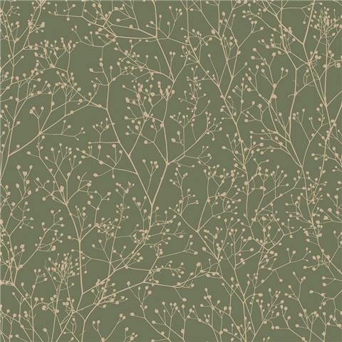 Clarissa Hulse Gypsophia Wallpaper 146994 Lichen/Pewter