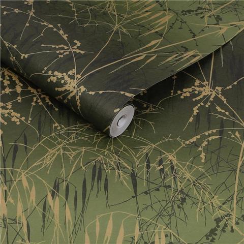 Clarissa Hulse Meadow Grass Wallpaper 146995 Olive
