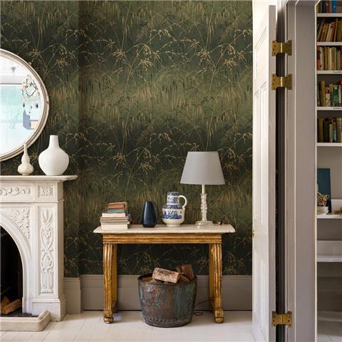 Clarissa Hulse Meadow Grass Wallpaper 146995 Olive