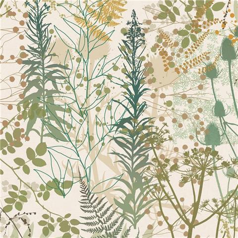 Clarissa Hulse Serendipity Wallpaper 146999 Sage
