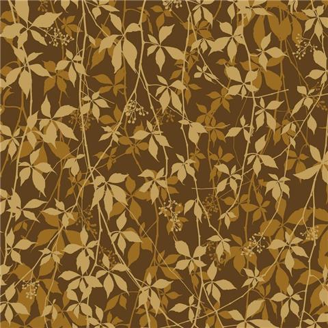 Clarissa Hulse Virginia Creeper Wallpaper 147007 Ochre/Gold