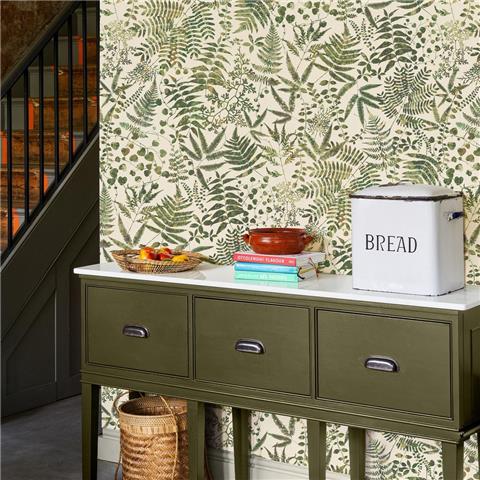 Clarissa Hulse Cloud Forest Wallpaper 147018 Pistachio