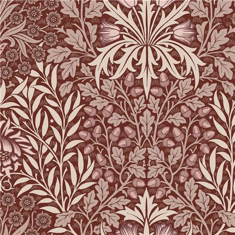 William Morris at Home Wallpaper Oak + Willow 147061 Damson