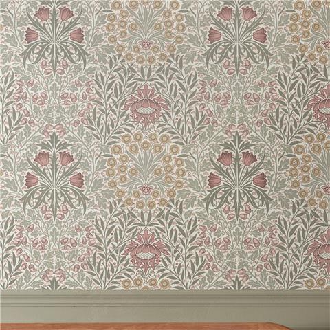 William Morris at Home Wallpaper Oak + Willow 147062 Sage