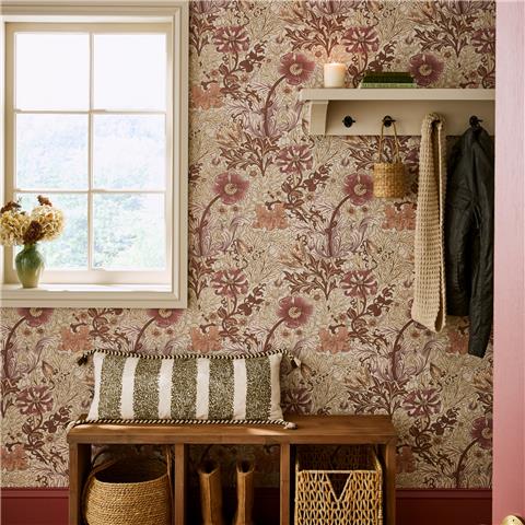 William Morris at Home Wallpaper Compton 147066 Sienna