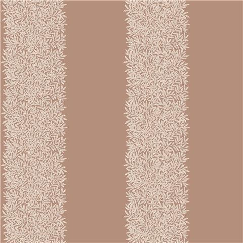 William Morris at Home Wallpaper Willow Stripe 147076 Rose