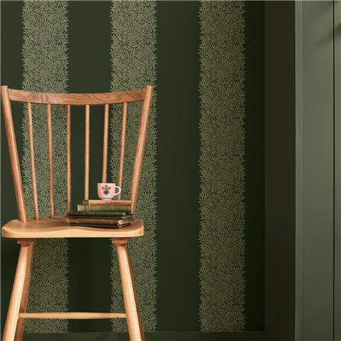 William Morris at Home Wallpaper Willow Stripe 147078 Privett Green