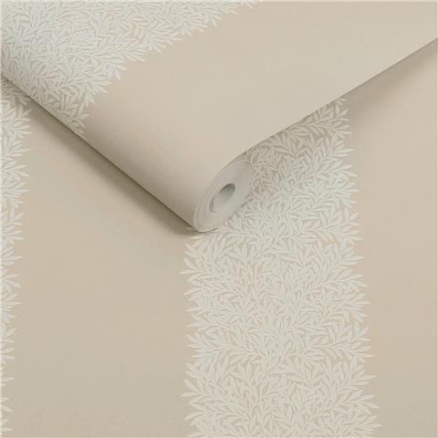 William Morris at Home Wallpaper Willow Stripe 147081 Linen