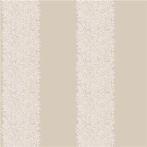 William Morris at Home Wallpaper Willow Stripe 147081 Linen