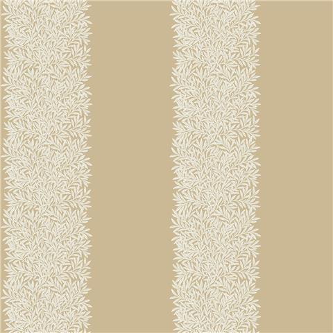 William Morris at Home Wallpaper Willow Stripe 147082 Almond
