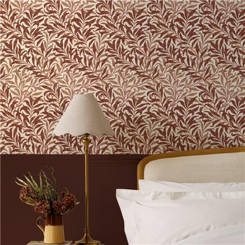 William Morris at Home Wallpaper Willow Boughs 147085 Terracotta