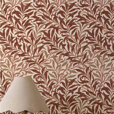 William Morris at Home Wallpaper Willow Boughs 147085 Terracotta
