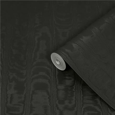 Boutique Moire Stripe Texture Wallpaper 149597 Graphite