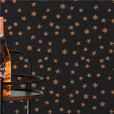 Rockett St George Wallpaper Midnight Skies 149620 Noir