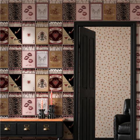 Rockett St George Wallpaper Perfect match 149623 Peach Multi