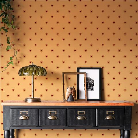 Rockett St George Wallpaper Sacred Hearts 149640 Golden Hour Red