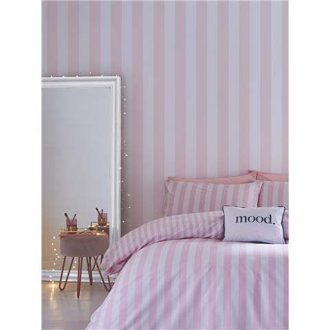 Sassy B Stripe Tease Wallpaper 187541 Pink