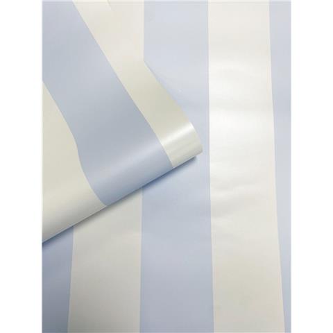 SASSY B STRIPE TEASE WALLPAPER 187543 Blue