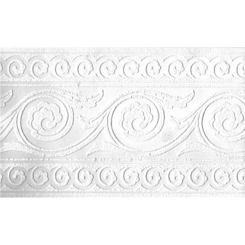 7 inch (177mm) Paintable Textured Scroll Border