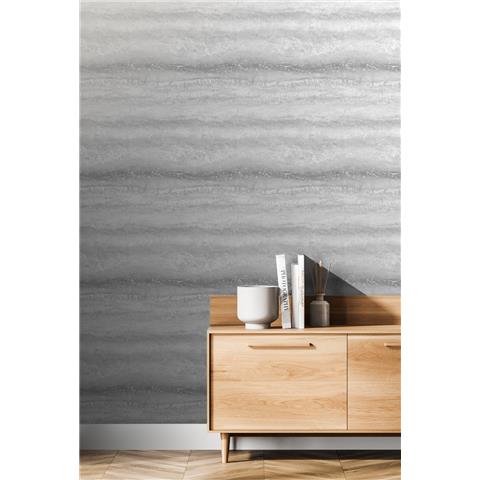 Muriva Semper Marble Wallpaper 189501 Silver