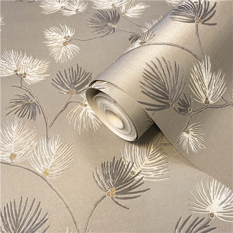 Zambaiti Parati Valentino Pine Trail Wallpaper 1934 Mocha