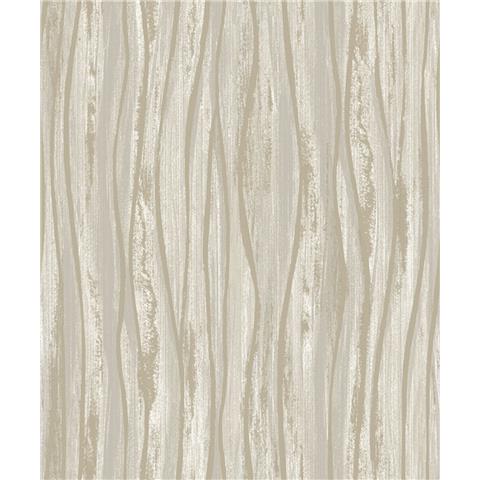 Grandeco Paul Moneypenny Silent Valley Wallpaper 204501 Silver/Gold