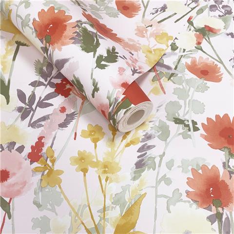 Catherine Lansfield Countryside Floral 206542 Pink