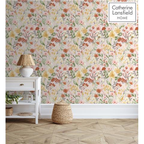 Catherine Lansfield Countryside Floral 206542 Pink