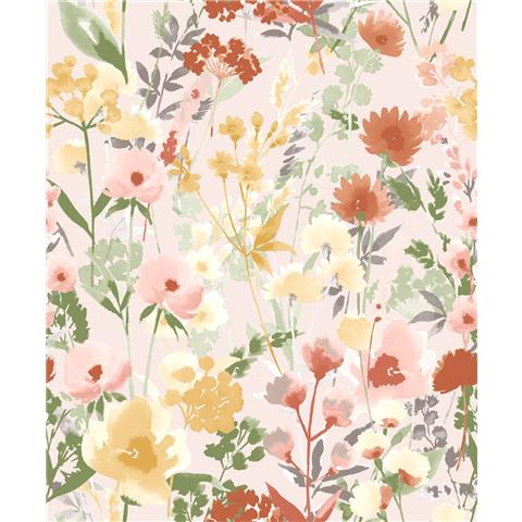 Catherine Lansfield Countryside Floral 206542 Pink