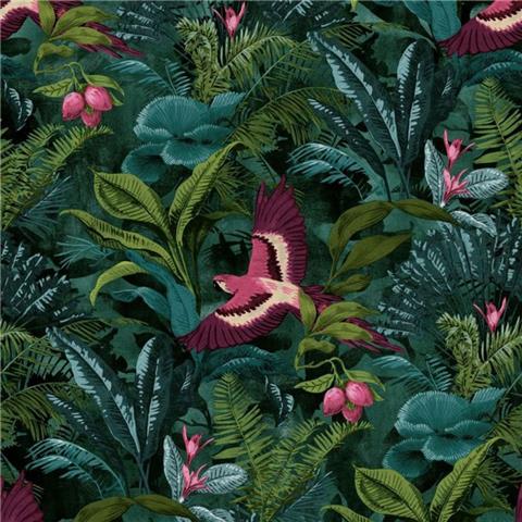 Rasch Portfolio Tropical Bird Wallpaper 214727 Multi