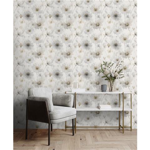 Muriva Lissa Floral WALLPAPER 215503 Cream