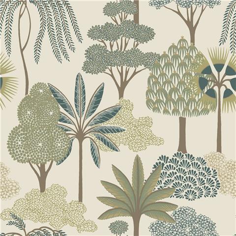 Belgravia Moda Akiko Wallpaper 2331 Green