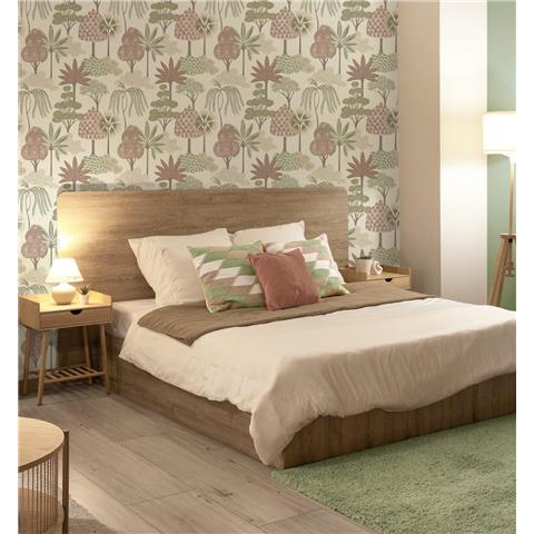 Belgravia Moda Akiko Wallpaper 2333 Pink/Green