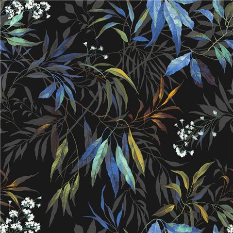 Belgravia Moda Kanata Wallpaper 2338 Cobalt Blue