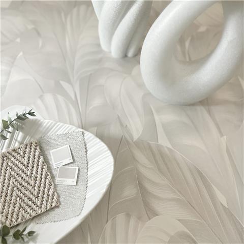Belgravia Moda Sumatra Palm Wallpaper 2362 Cream