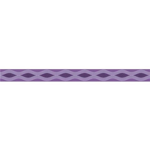 Self Adhesive Textured Border 2603-21 purple
