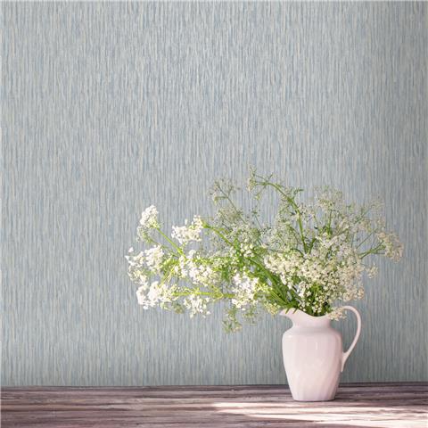 Rasch Elegant Homes Wallpaper Rosalie Plain texture 260841 Blue