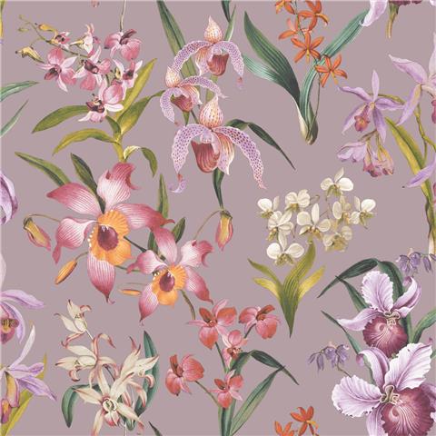 Rasch Elegant Homes Wallpaper Maya Orchid 283661 Lilac