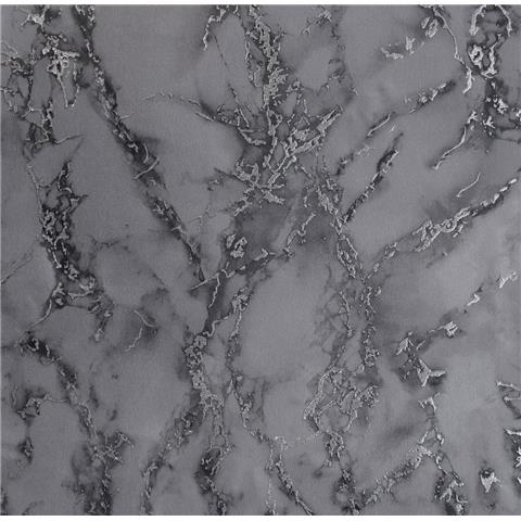 Arthouse Carrara Marble Glitter Wallpaper 296702 Charcoal