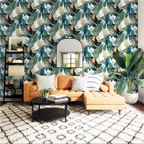 Arthouse Wallpaper Toucan Jungle 296803