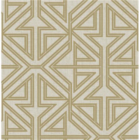 A Street Prints Scott Living II Wallpaper Kachel Geo 26229 Golden