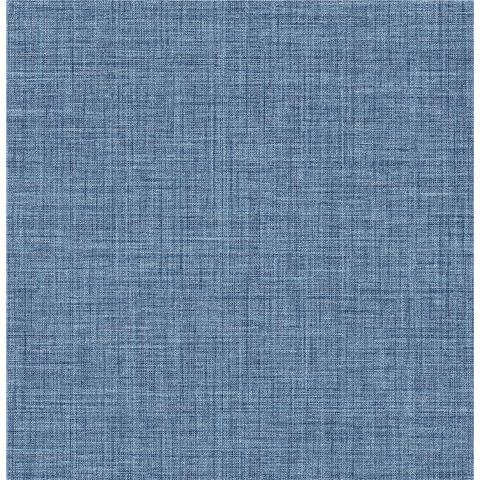 A Street Prints Scott Living II Wallpaper Lanister Plain texture 26232 Blue