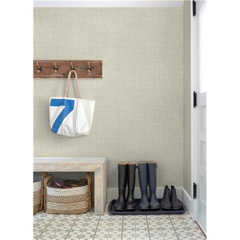 A Street Prints Scott Living II Wallpaper Lanister Plain texture 26236 oatmeal